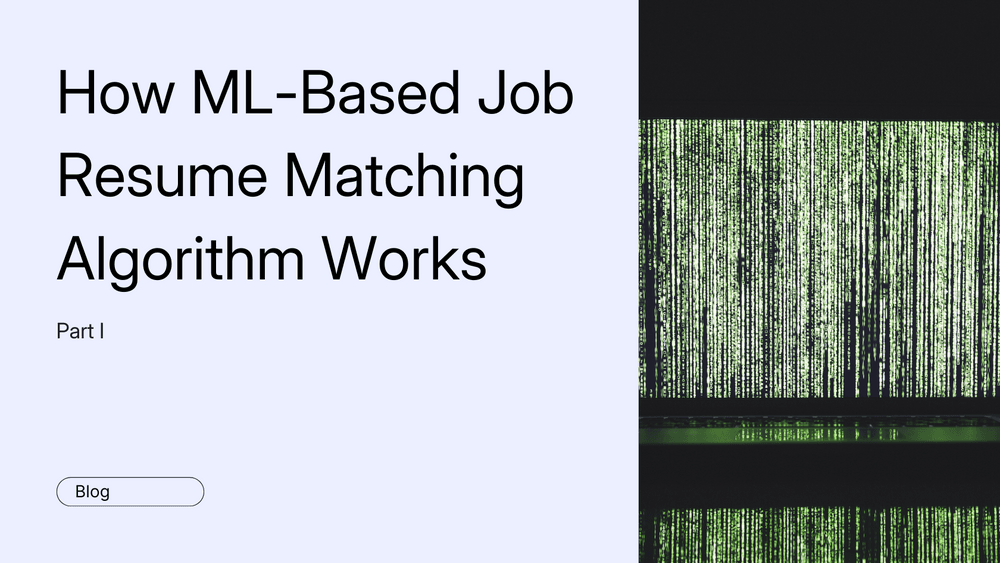 How ML-Based Job Resume Matching Algorithm Works
